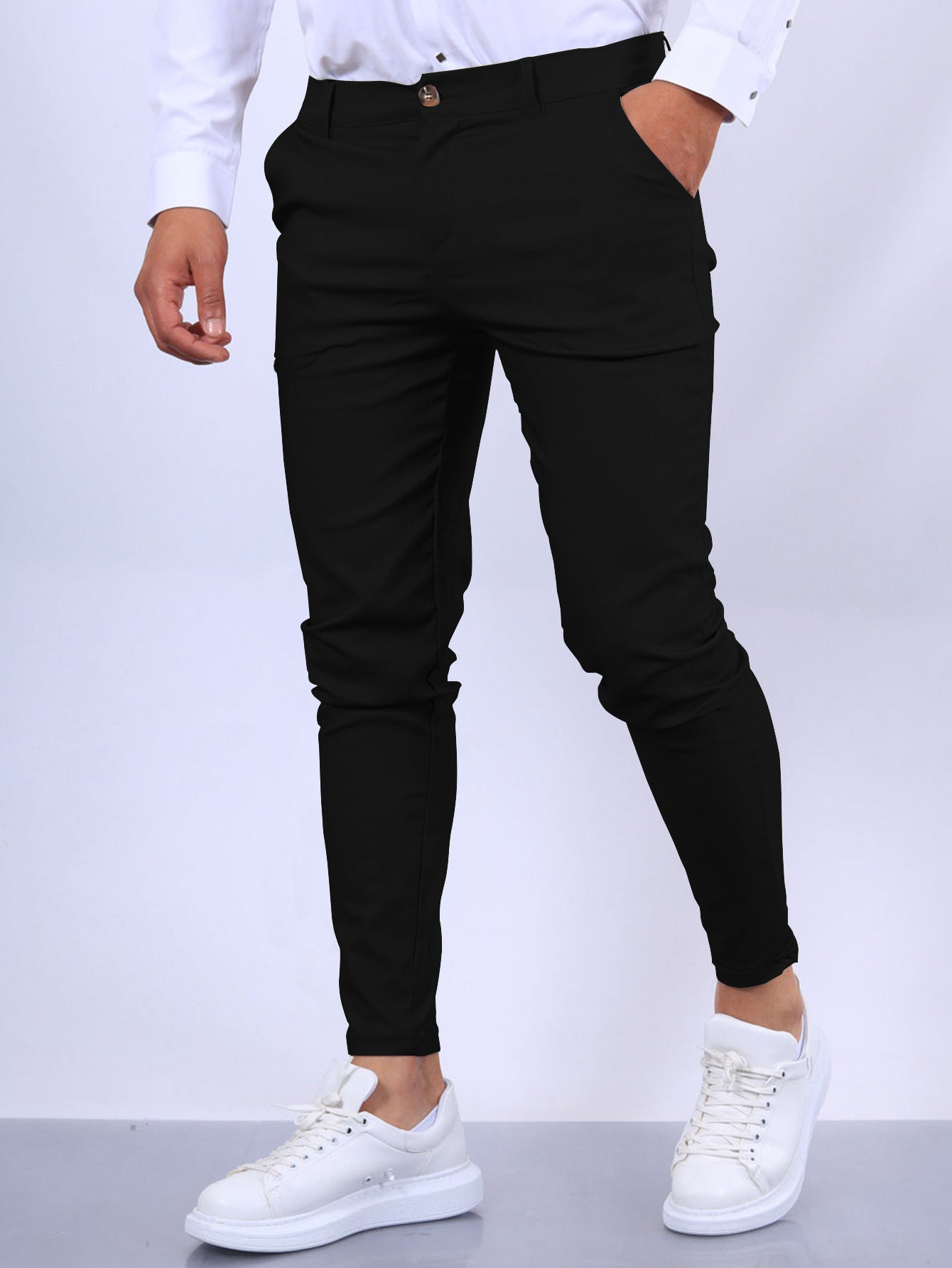 Heren slanke broek