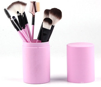 12 stuks make-upborstelset