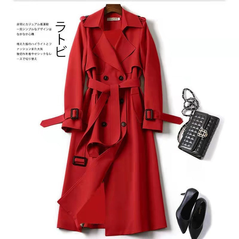 Trenchcoat met riem