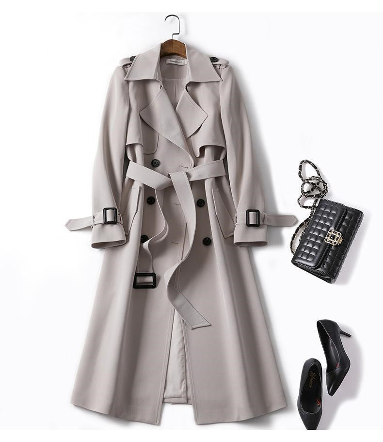 Trenchcoat met riem