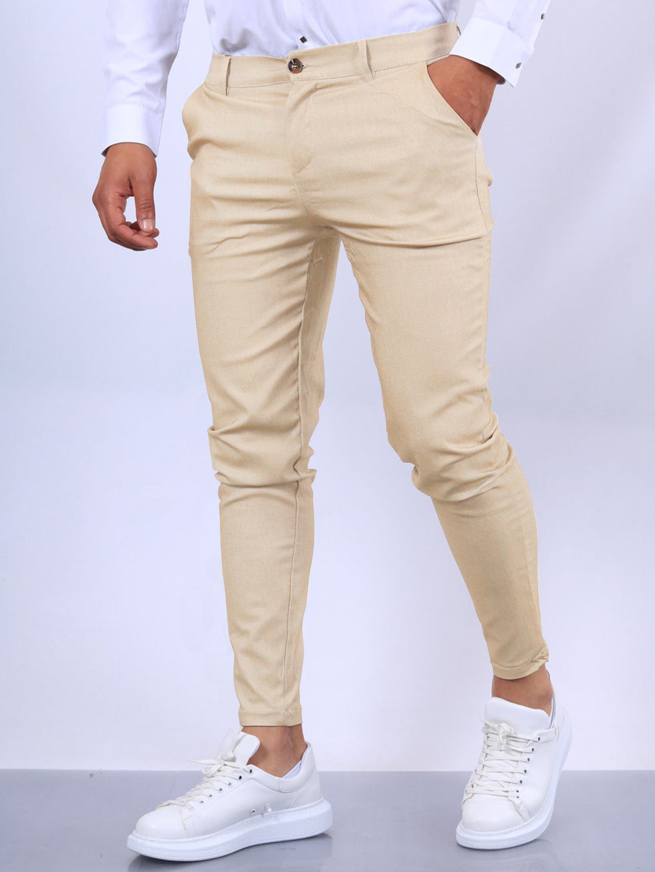 Heren slanke broek