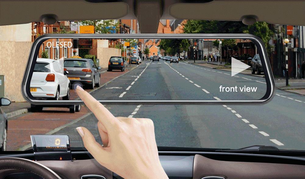 10 Inch streaming media dashcam