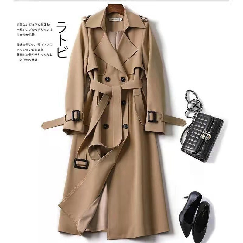 Trenchcoat met riem