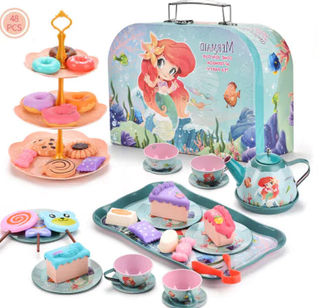 Meisjes Spelen Huis Simulatie Dessert & Thee Speelgoed Set