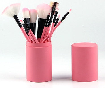12 stuks make-upborstelset