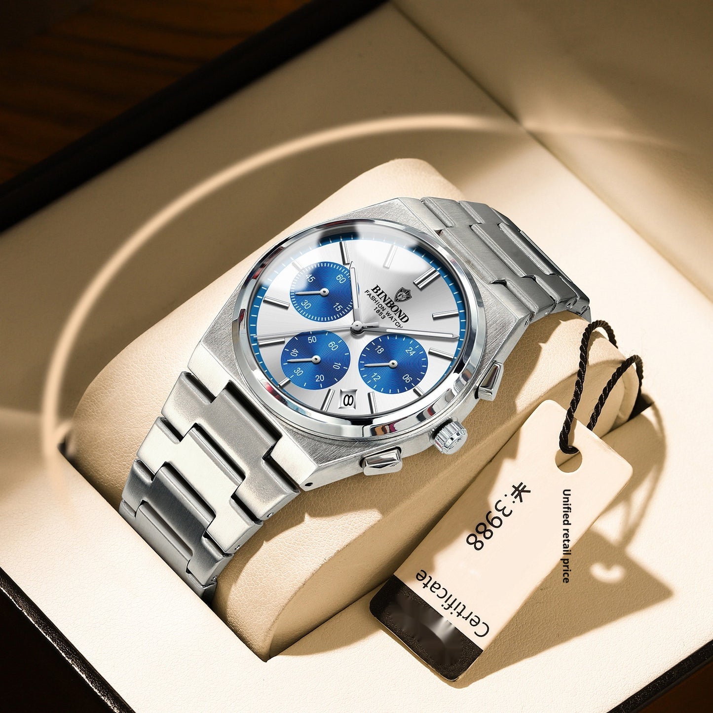 Elegant chronograaf horloge