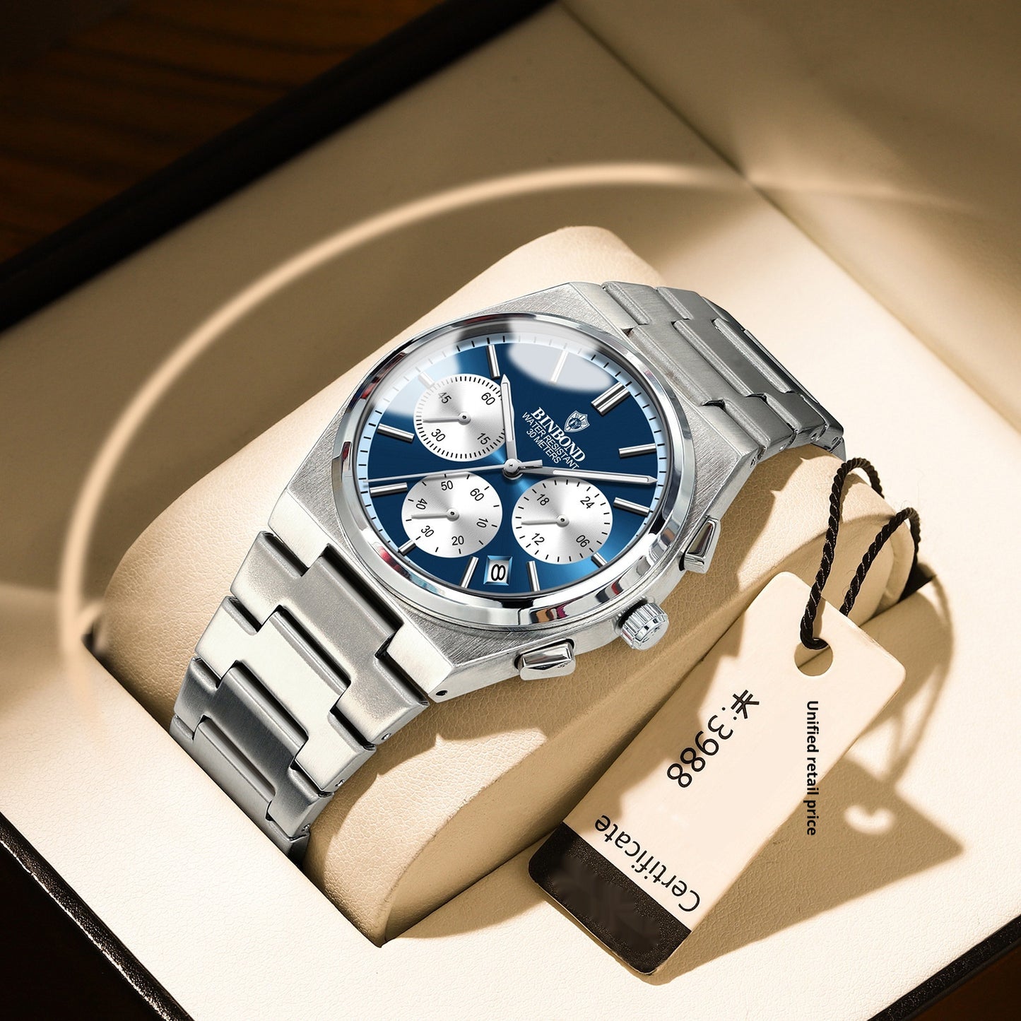 Elegant chronograaf horloge