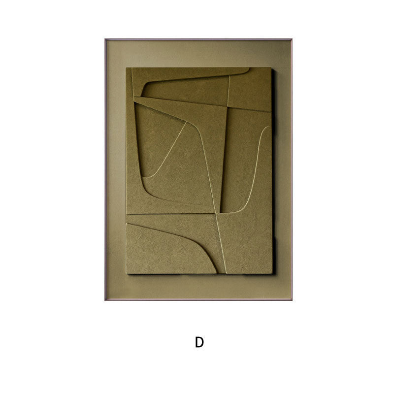 Driedimensionale abstracte stijl schilderij