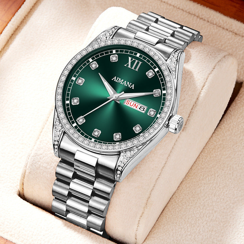 Log Series Disc Quartz dameshorloge