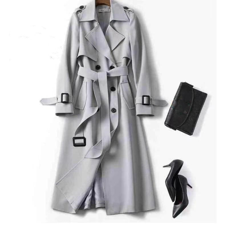 Trenchcoat met riem