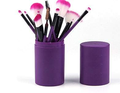 12 stuks make-upborstelset