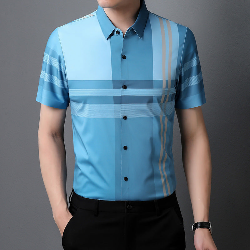 All-match slim shirt voor heren