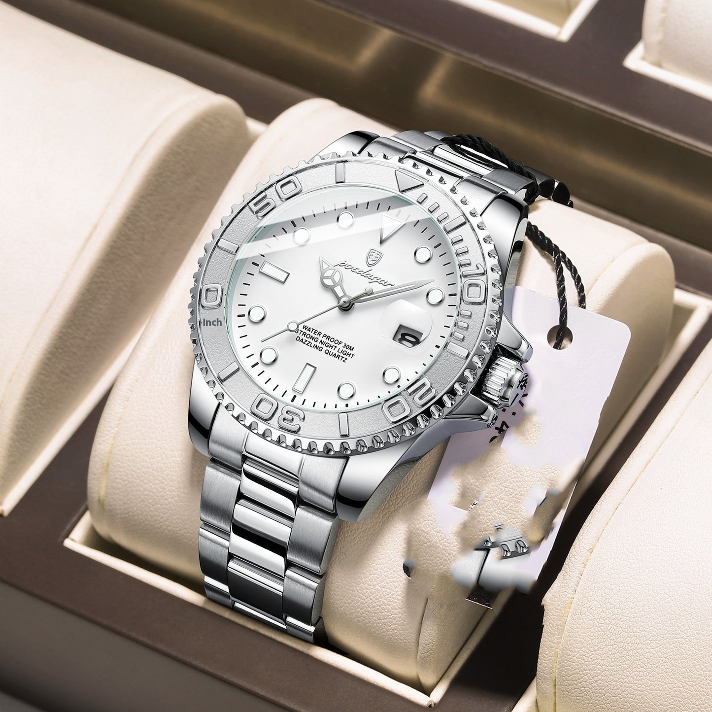 Waterdicht herenhorloge quartz