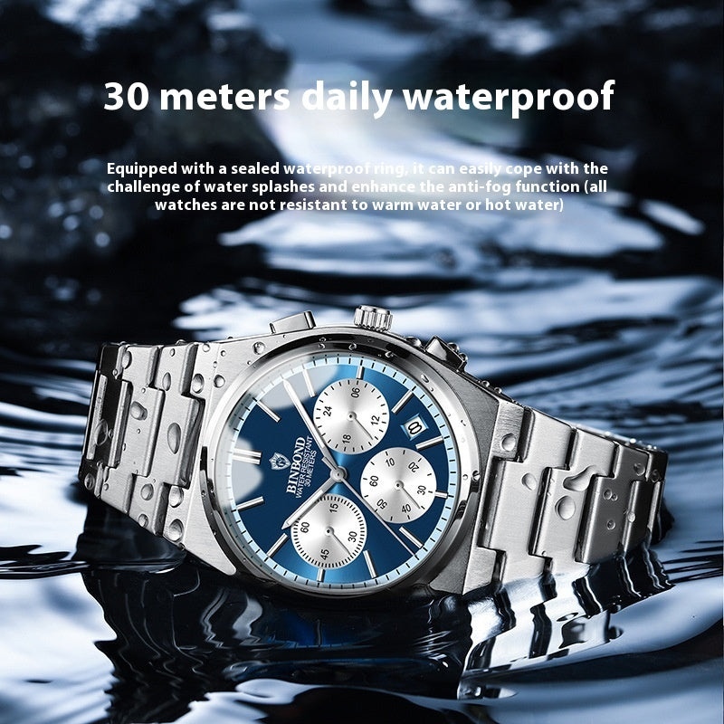 Elegant chronograaf horloge