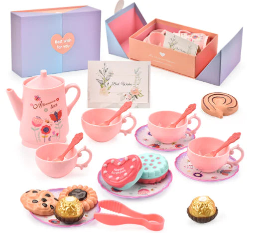 Meisjes Spelen Huis Simulatie Dessert & Thee Speelgoed Set