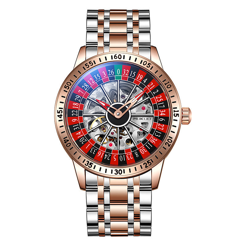 Waterdicht automatisch casino heren horloge