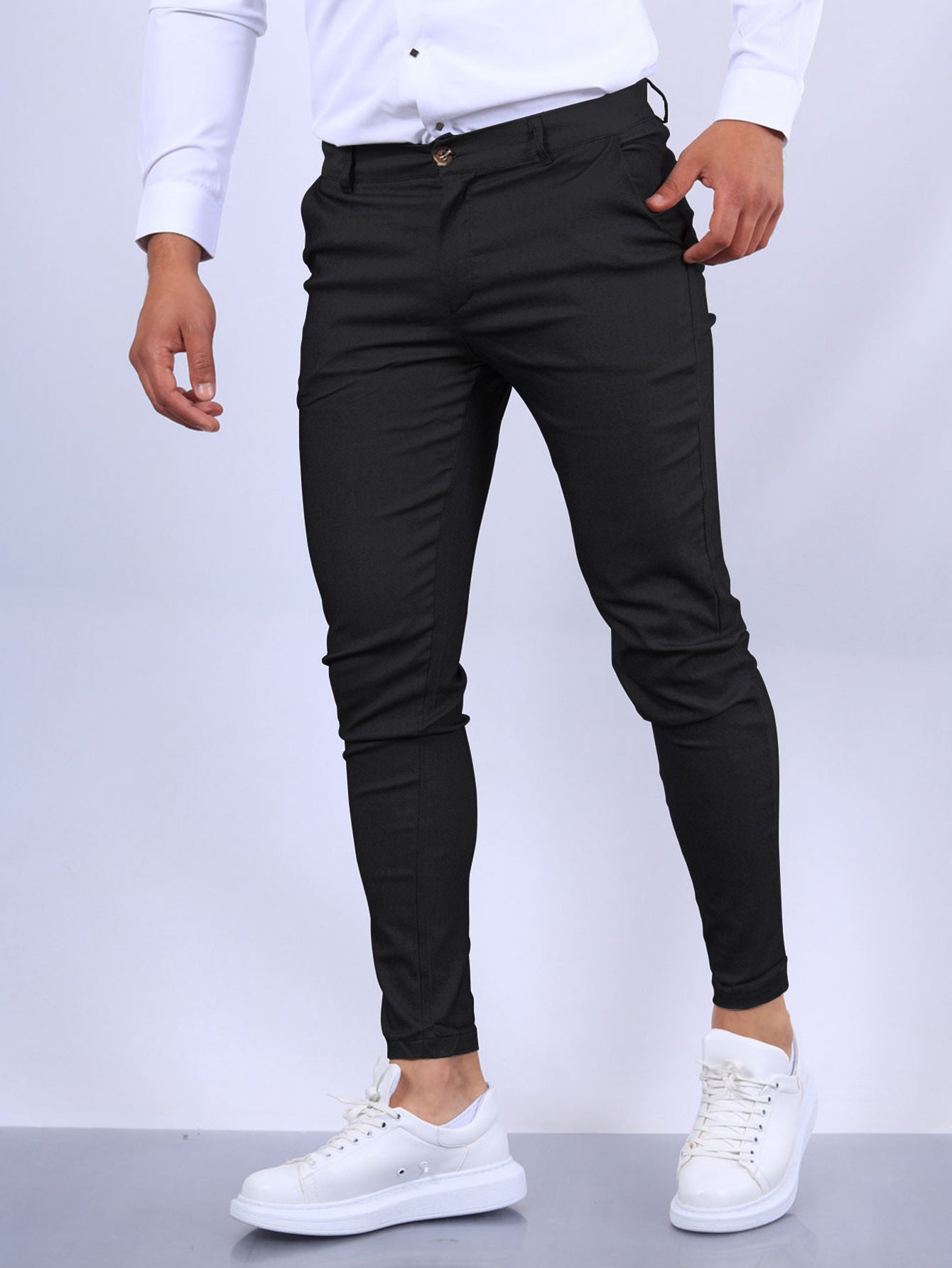 Heren slanke broek