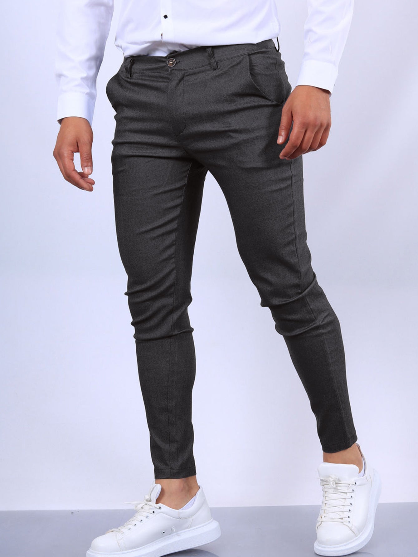 Heren slanke broek