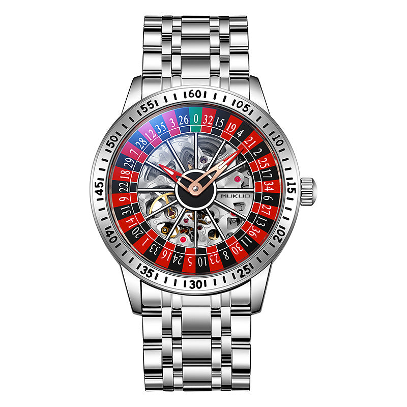 Waterdicht automatisch casino heren horloge