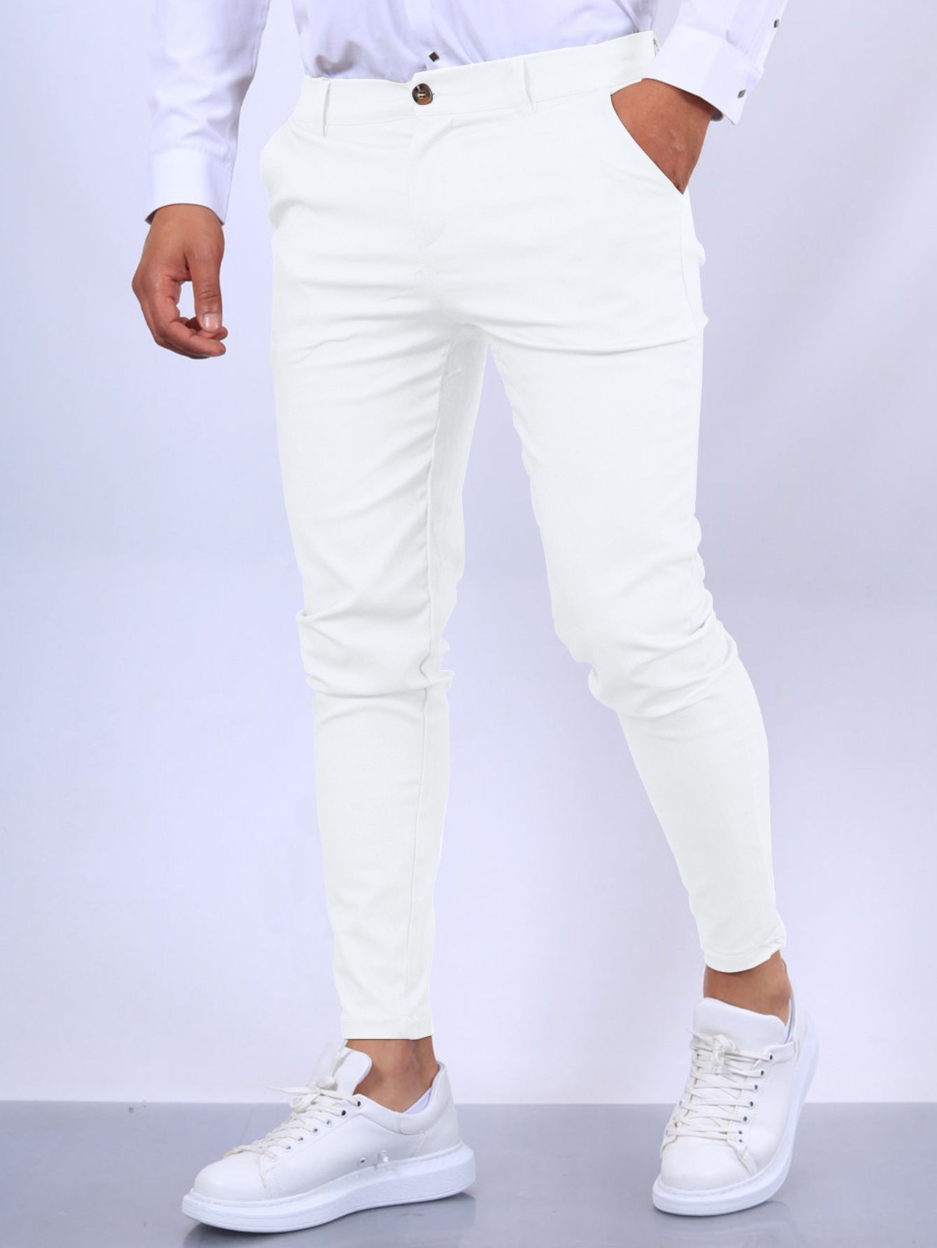 Heren slanke broek