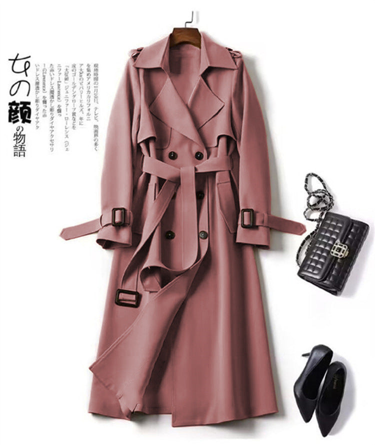 Trenchcoat met riem