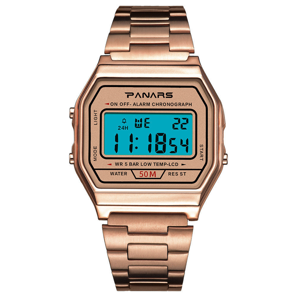 Casual retro klein horloge