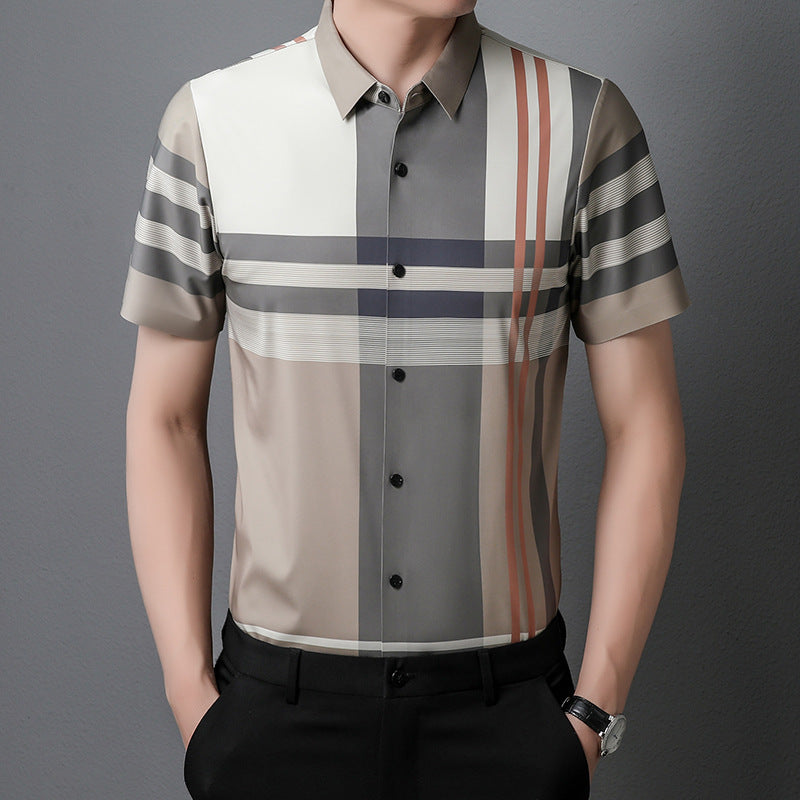 All-match slim shirt voor heren