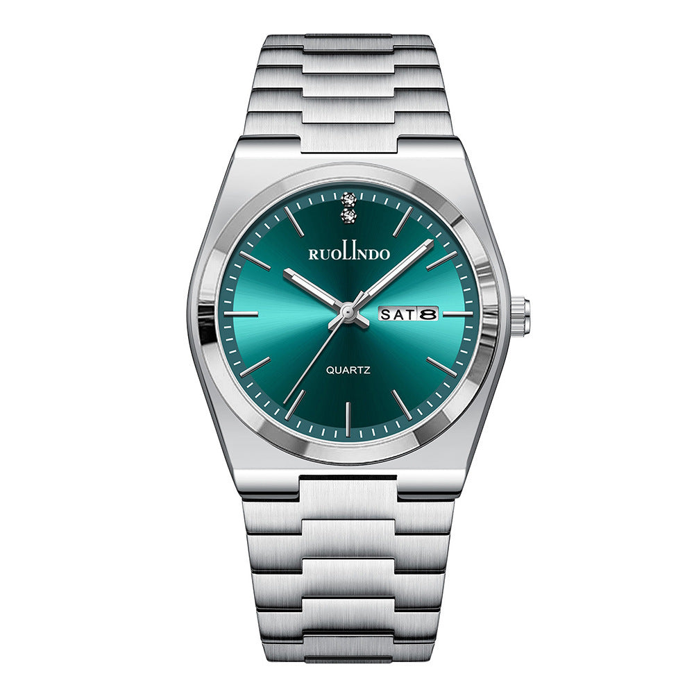 Roestvrij staal herenhorloge