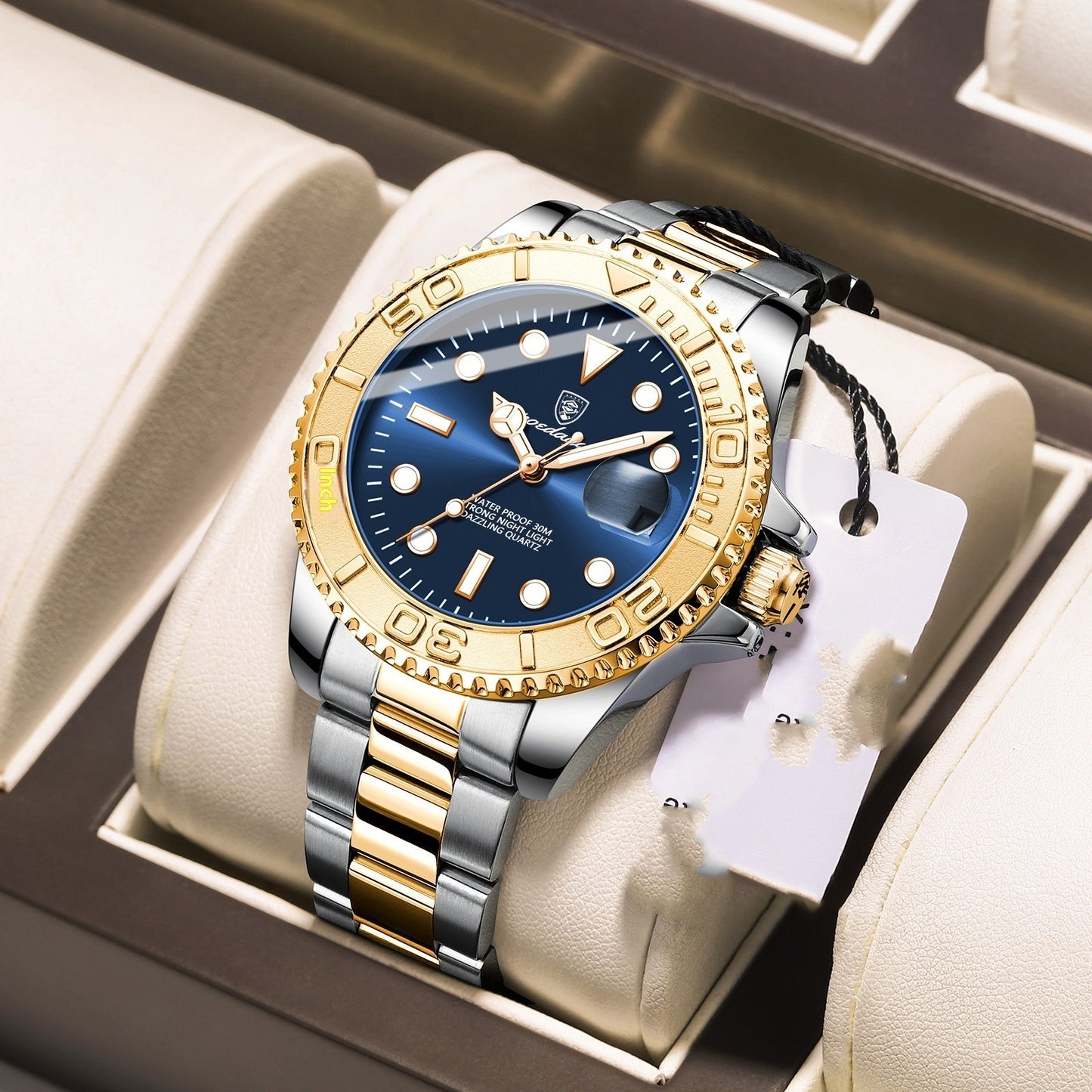 Waterdicht herenhorloge quartz