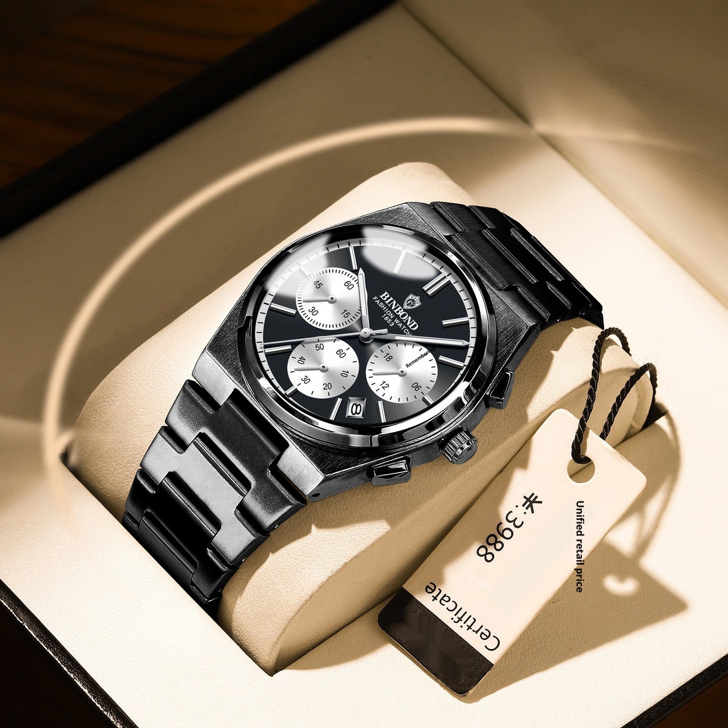 Elegant chronograaf horloge