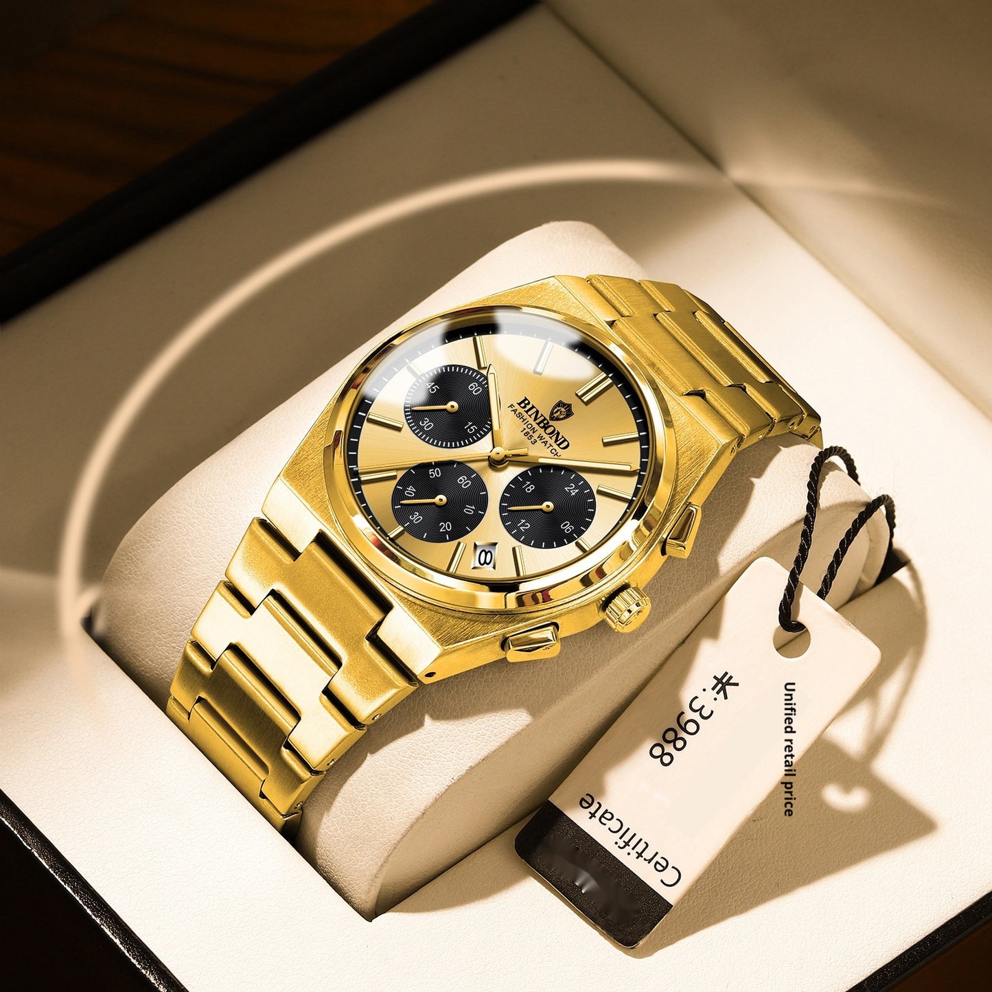 Elegant chronograaf horloge