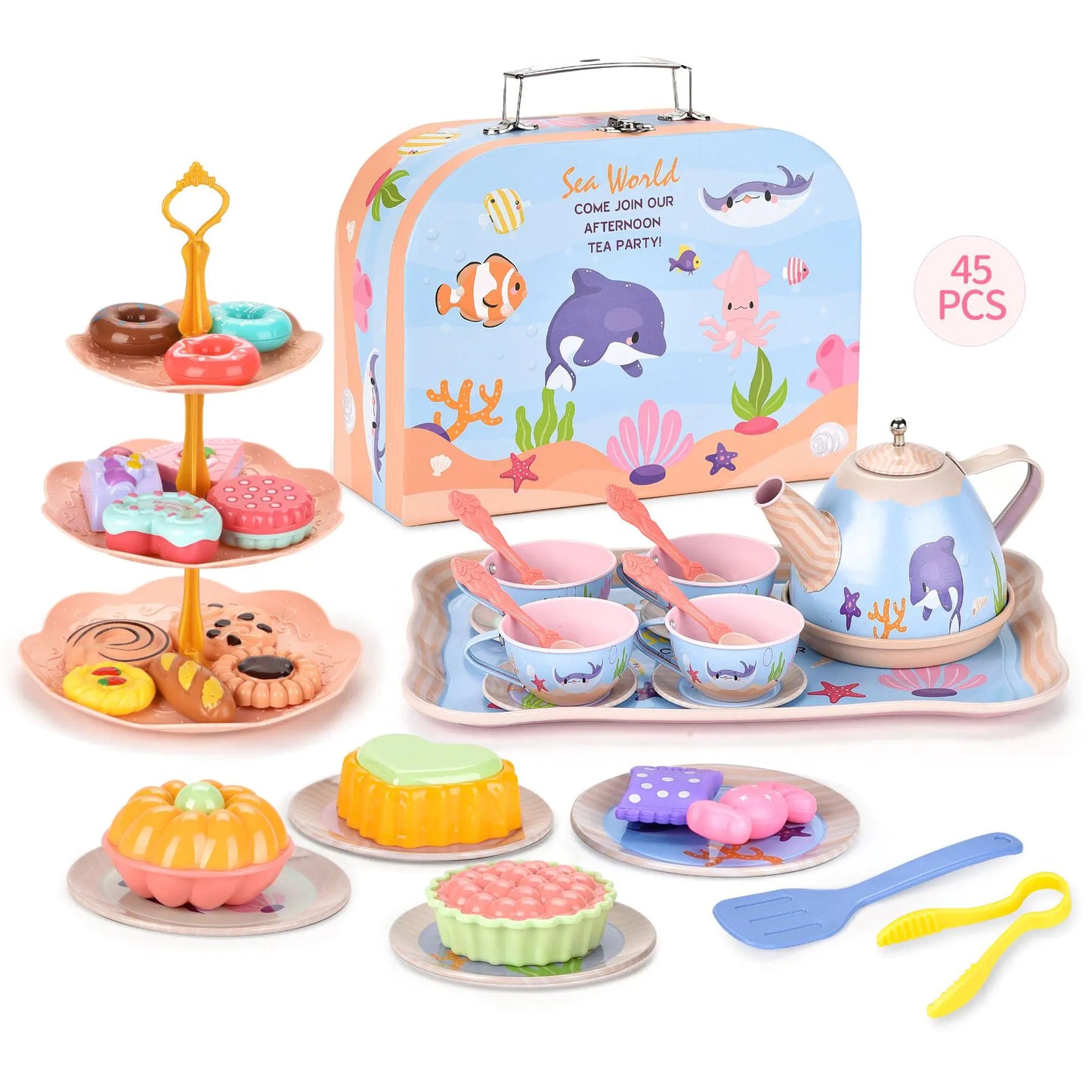 Meisjes Spelen Huis Simulatie Dessert & Thee Speelgoed Set