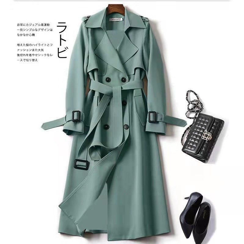 Trenchcoat met riem