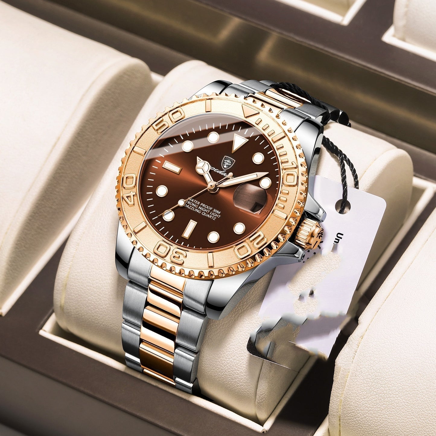 Waterdicht  herenhorloge quartz
