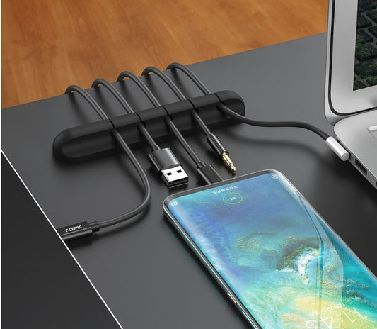 Siliconen kabel organizer
