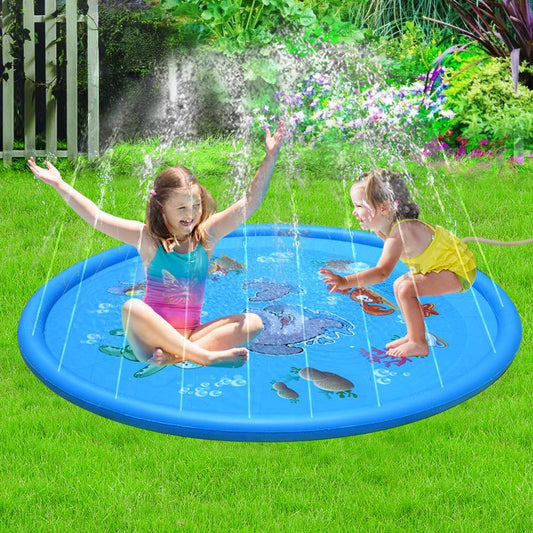 Duurzame waterspray zwembadmat voor kinderen
