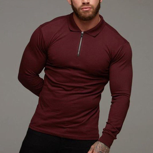 T-shirt heren met lange mouwen