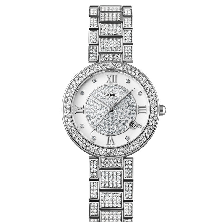 Verschillende glimmende dames horloges