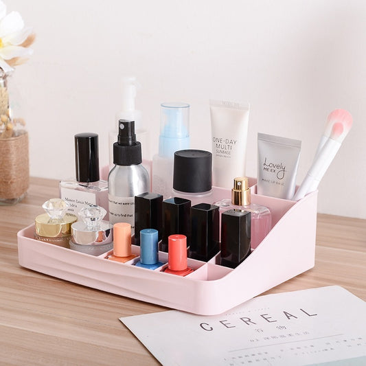 Desktop cosmetica huidverzorgingsproducten vanity box