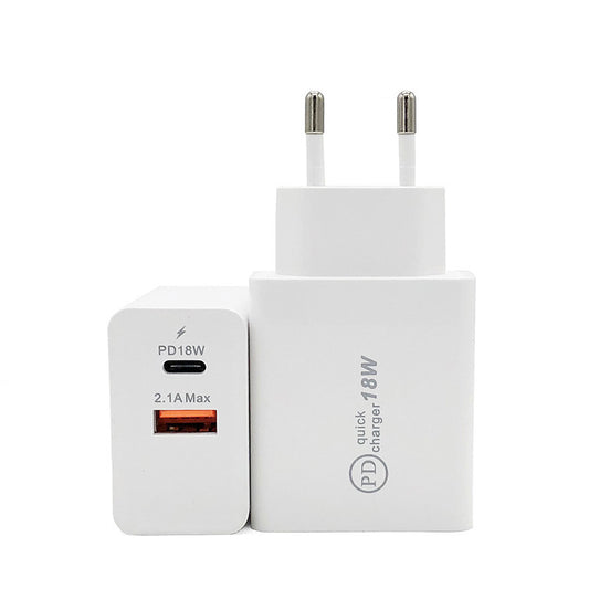 18W snel opladen usb c en usb