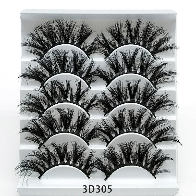 Mink nep wimpers set