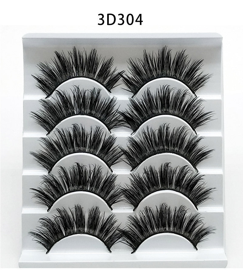 Mink nep wimpers set