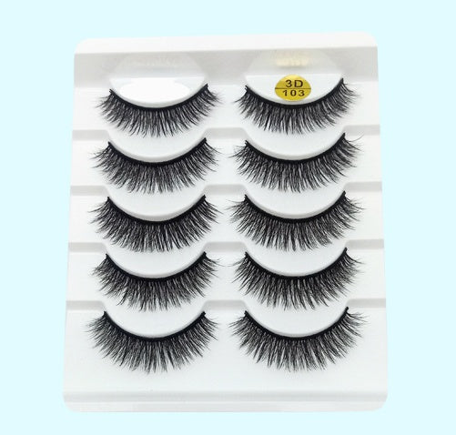 Mink nep wimpers set