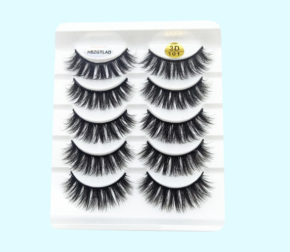 Mink nep wimpers set