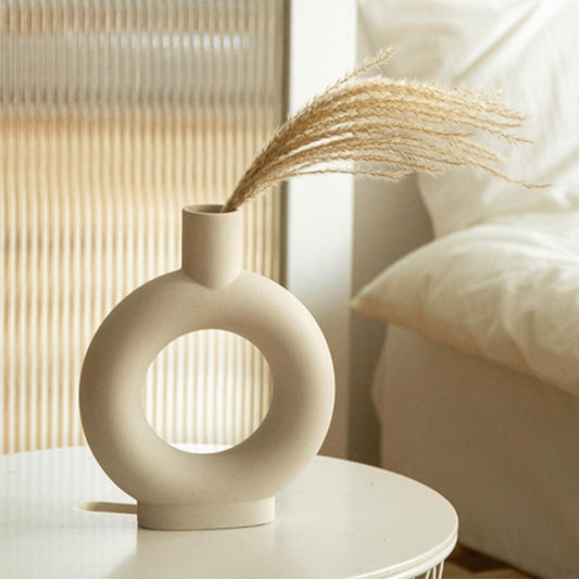 Scandinavische keramische vaas huisdecoratie