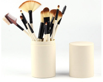 12 stuks make-upborstelset