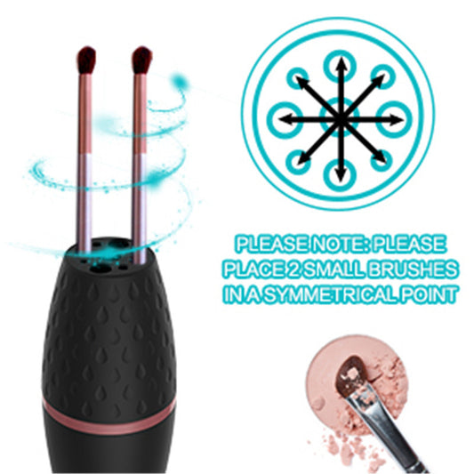 Elektrische make-up borstelreiniger