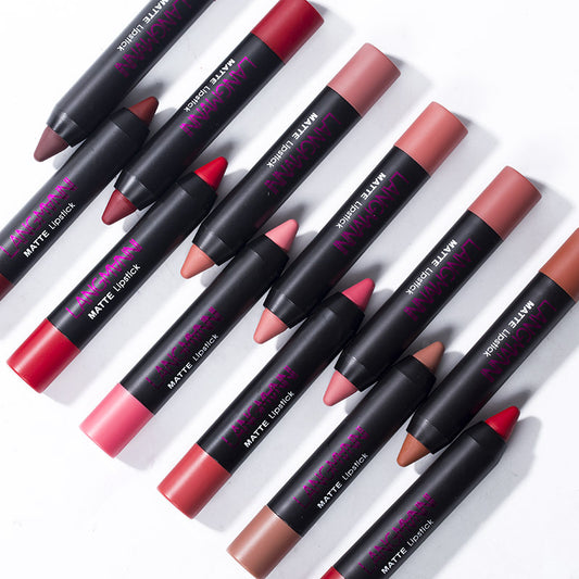 12 kleuren lipstick set