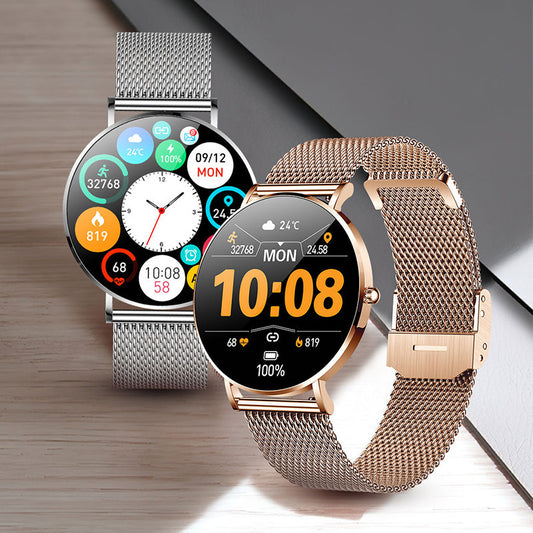 Nieuw ultradun smartwatch voor dames 1,36 inch scherm