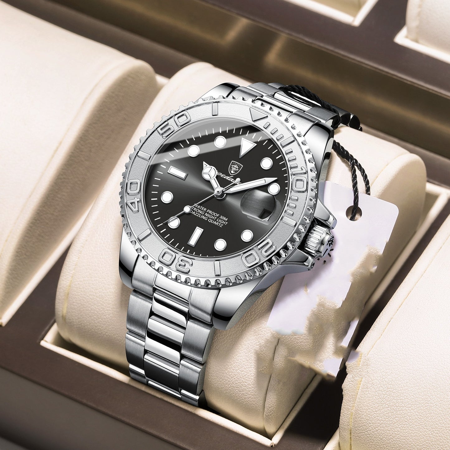 Waterdicht  herenhorloge quartz